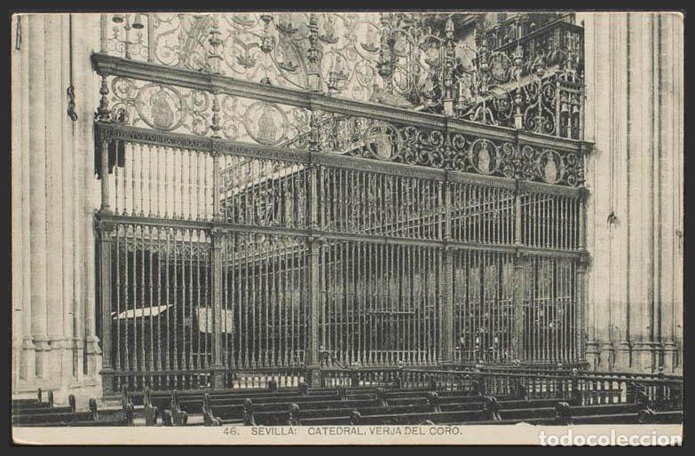 Postales: Sevilla. SEVILLA. Catedral. Verja del Coro. - Foto 1