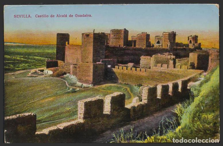 Postales: Sevilla. ALCALA DE GUADAIRA. Castillo. - Foto 1