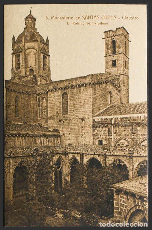 Postales: Tarragona. SANTES CREUS. Monasterio. Claustro. - Foto 1