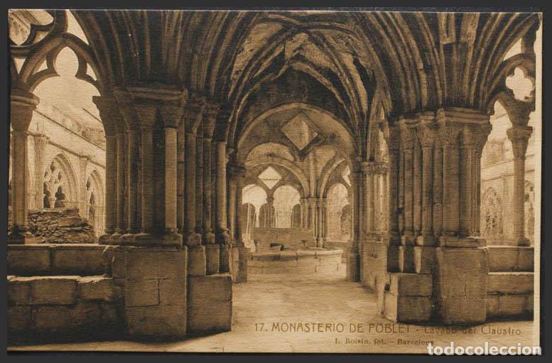 Postales: Tarragona. POBLET. Monasterio. Lavabo del claustro. - Foto 1
