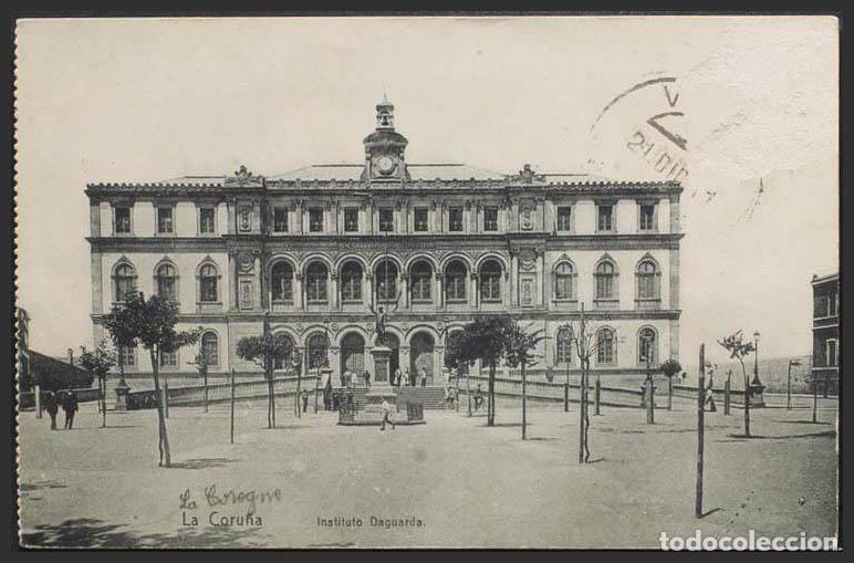 Postales: Coru&ntilde;a. LA CORU&Ntilde;A. Instituto Daguarda. - Foto 1