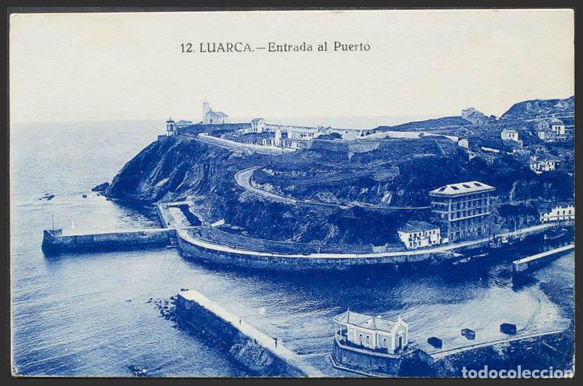 Postales: Asturias. LUARCA. Entrada al Puerto. - Foto 1
