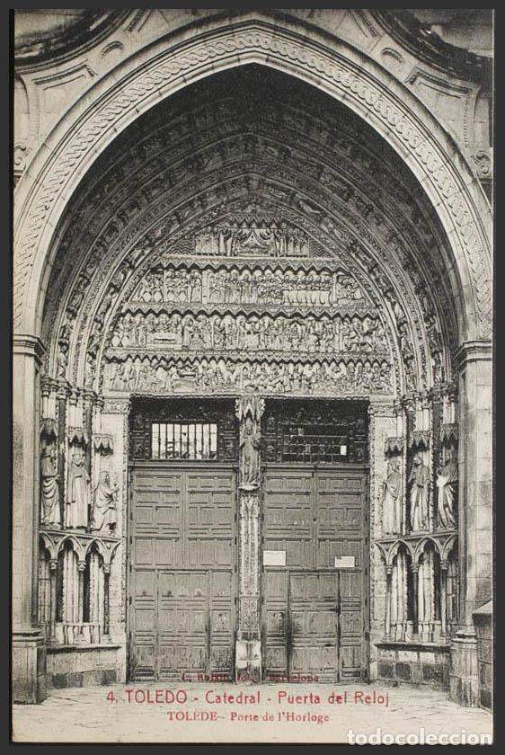 Postales: Toledo. TOLEDO. La Catedral. Puerta del Reloj. - Foto 1
