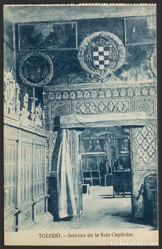 Postales: Toledo. TOLEDO. Interior de la Sala Capitular. - Foto 1