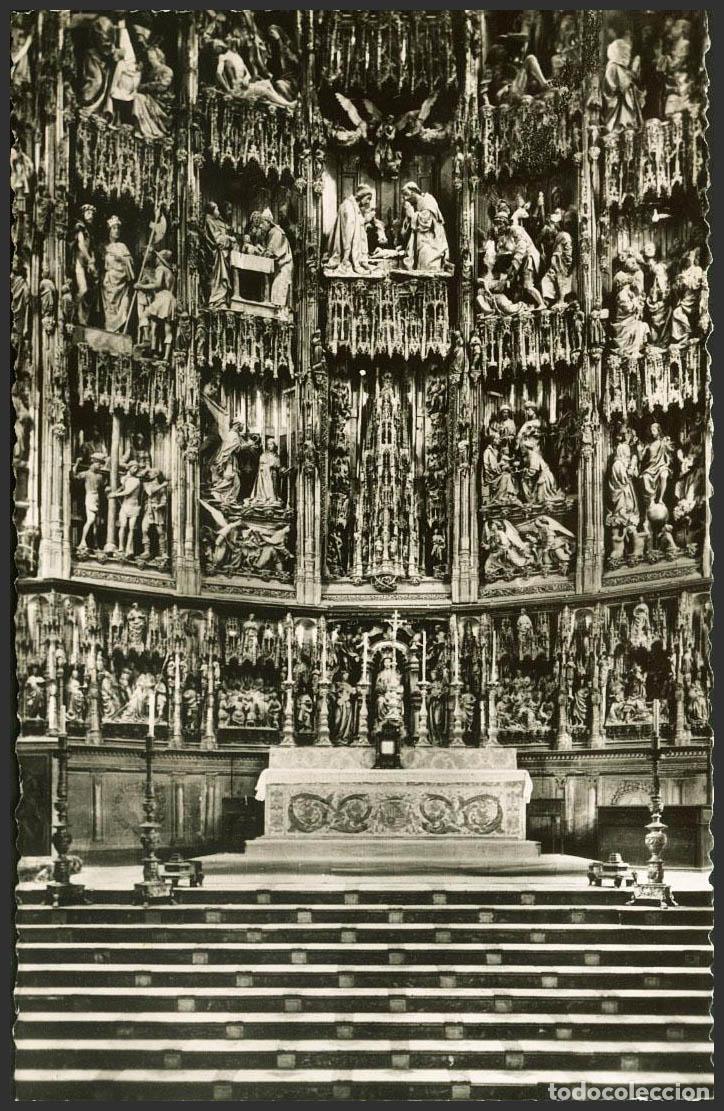 Postales: Toledo. TOLEDO. La Catedral. Retablo del Altar Mayor. - Foto 1