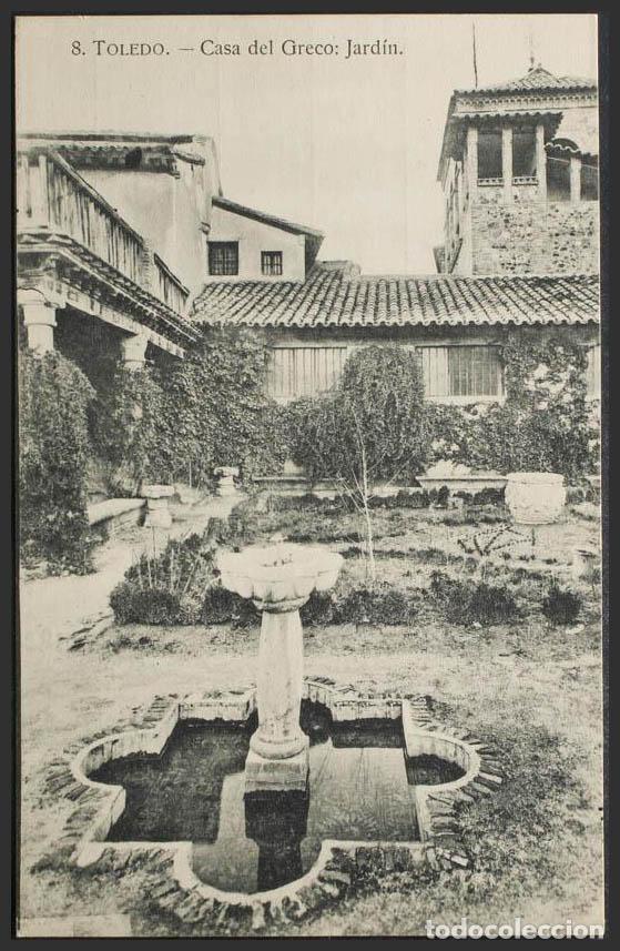 Postales: Toledo. TOLEDO. Casa del Greco. Jard&iacute;n. - Foto 1