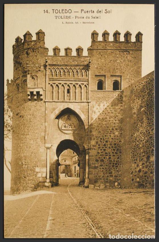 Postales: Toledo. TOLEDO. Puerta del Sol. Roisin N&ordm;14. - Foto 1