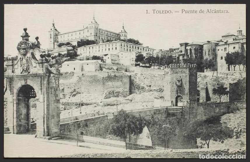 Postales: Toledo. TOLEDO. Puente de Alc&aacute;ntara. - Foto 1