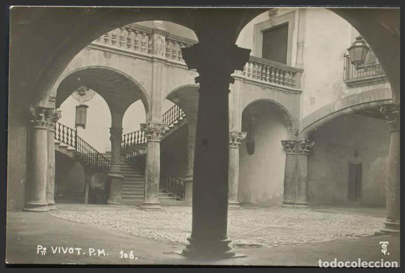 Postales: Baleares. PALMA DE MALLORCA. Can Vivot. Patio. - Foto 1