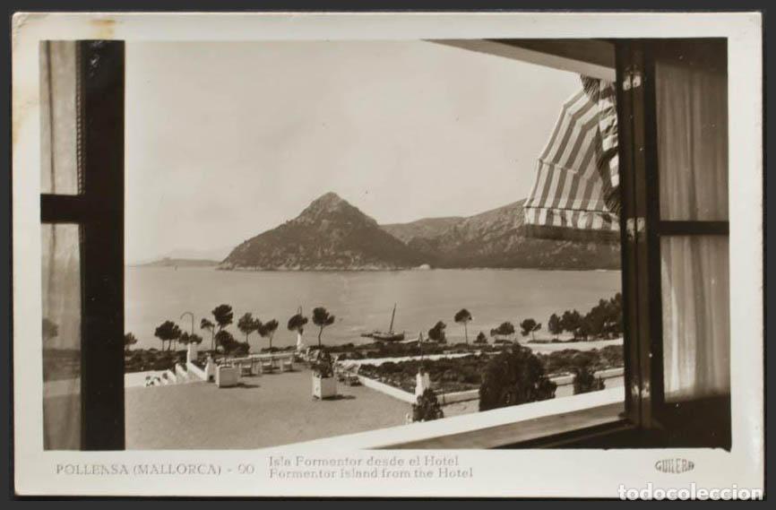 Postales: Baleares. POLLENSA. Isla Formentor desde el Hotel. - Foto 1