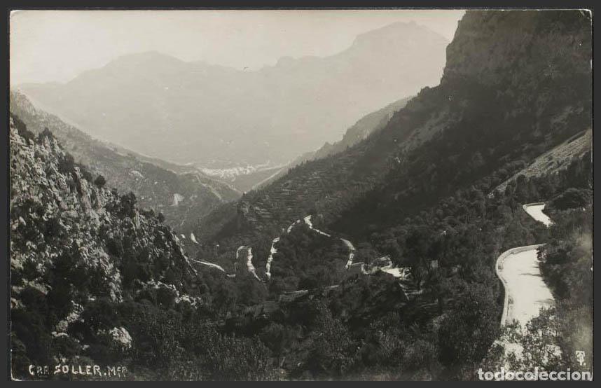 Postales: Baleares. MALLORCA. Soller. Carretera de Palma a S&oacute;ller. - Foto 1
