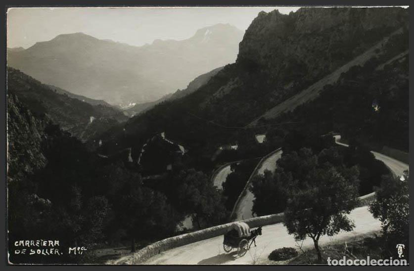 Postales: Baleares. MALLORCA. Soller. Carretera de Palma a S&oacute;ller. - Foto 1