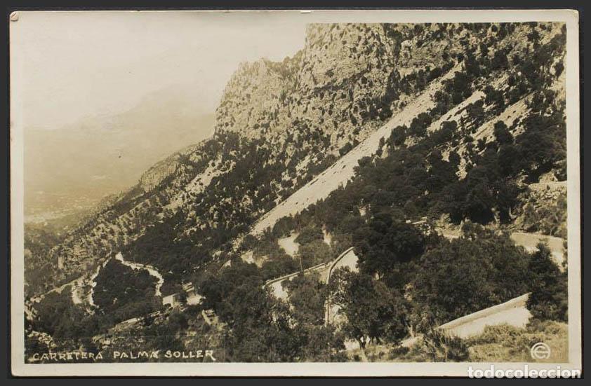Postales: Baleares. MALLORCA. Soller. Carretera de Palma a S&oacute;ller. - Foto 1