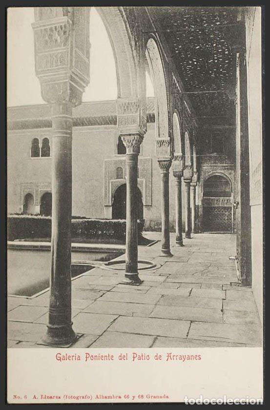 Postales: Granada. GRANADA. Alhambra. Galer&iacute;a Poniente del Patio de Arrayanes. - Foto 1