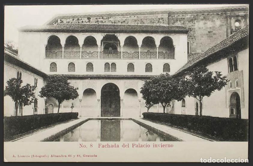 Postales: Granada. GRANADA. Alhambra. Fachada del Palacio invierno. - Foto 1