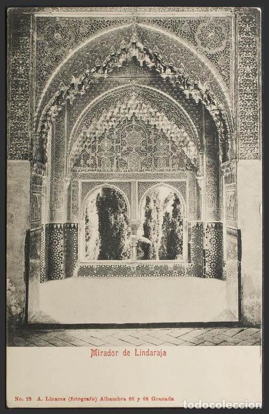 Postales: Granada. GRANADA. Alhambra. Mirador de Lindaraja. - Foto 1