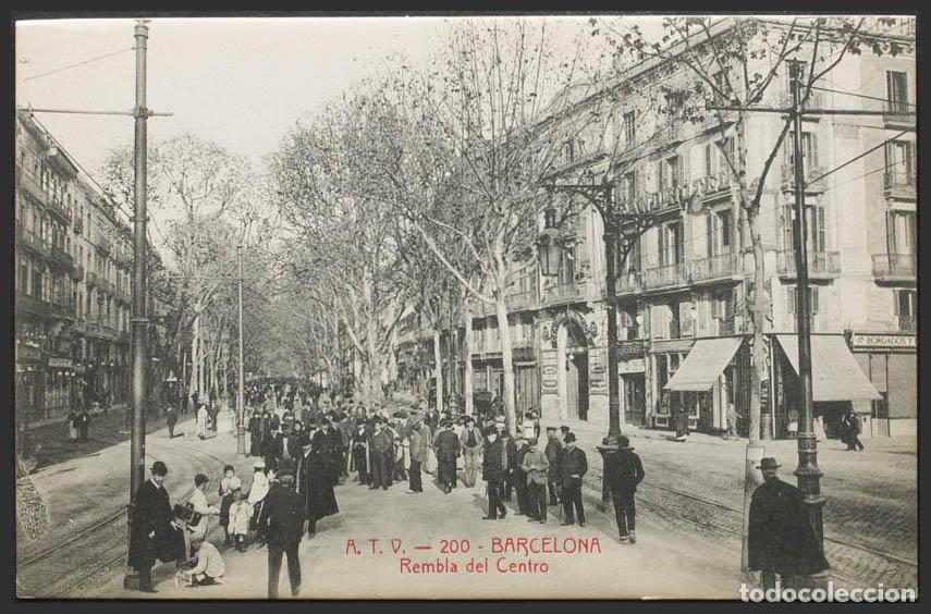 Postales: Barcelona. BARCELONA. Rambla del Centro. - Foto 1