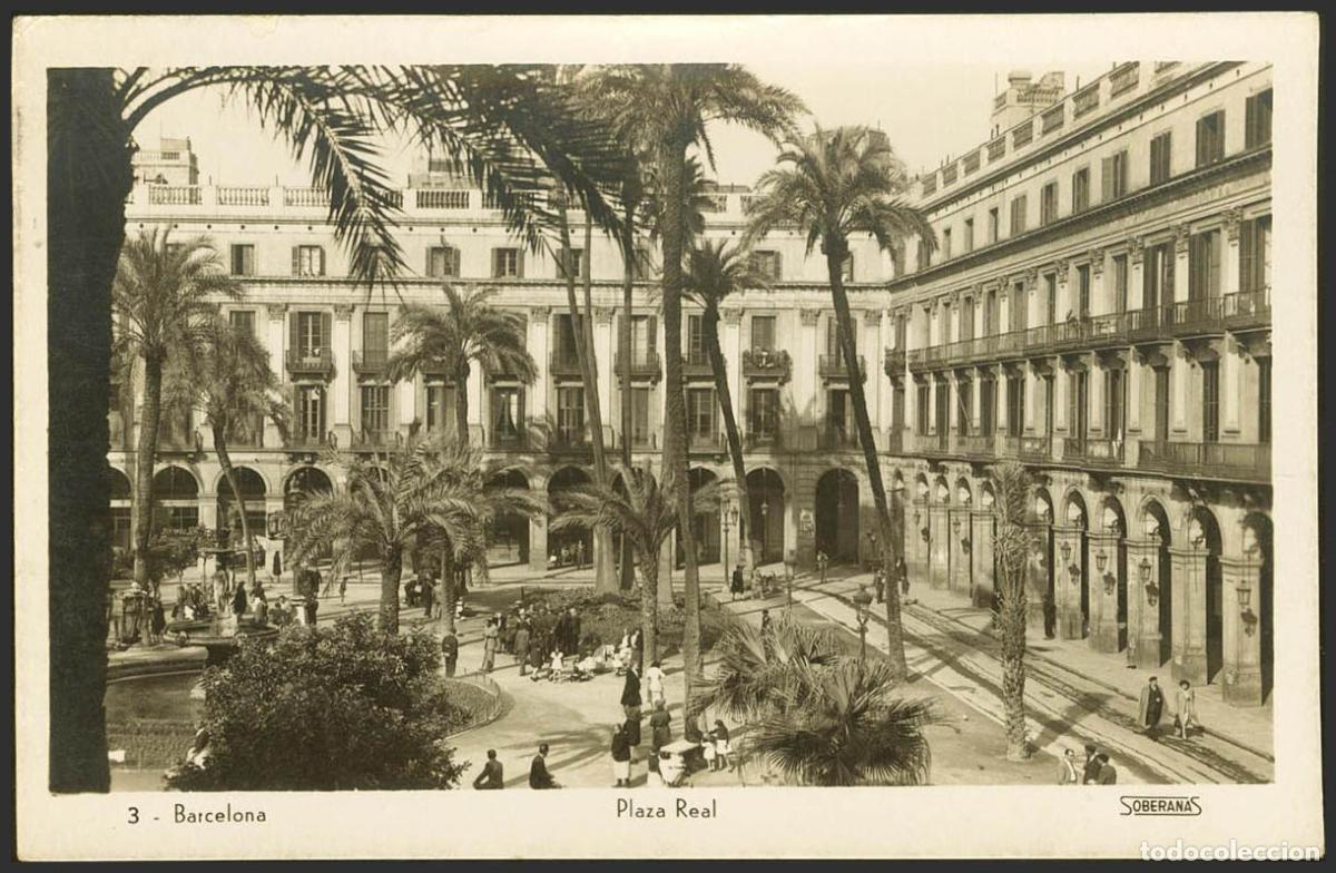 Postales: Barcelona. BARCELONA. Plaza Real. - Foto 1