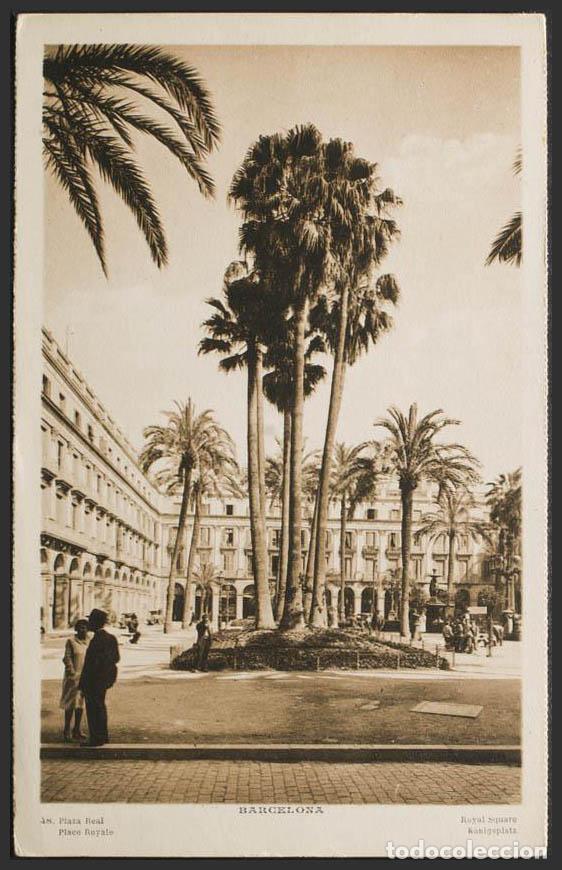 Postales: Barcelona. BARCELONA. Plaza Real. - Foto 1