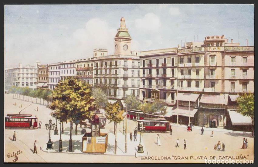 Postales: Barcelona. BARCELONA. Plaza de Catalu&ntilde;a. - Foto 1