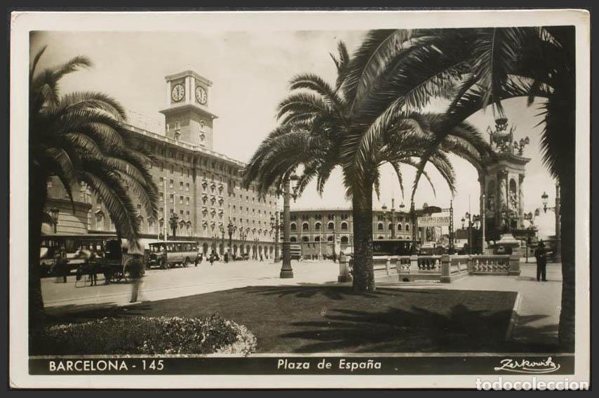 Postales: Barcelona. BARCELONA. Plaza de Espa&ntilde;a. - Foto 1