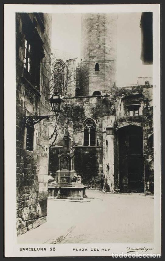Postales: Barcelona. BARCELONA. Plaza del Rey. - Foto 1