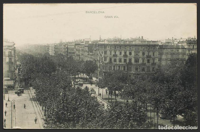Postales: Barcelona. BARCELONA. Gran V&iacute;a. - Foto 1
