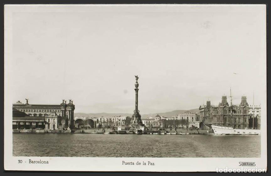 Postales: Barcelona. BARCELONA. Puerta de la Paz. - Foto 1