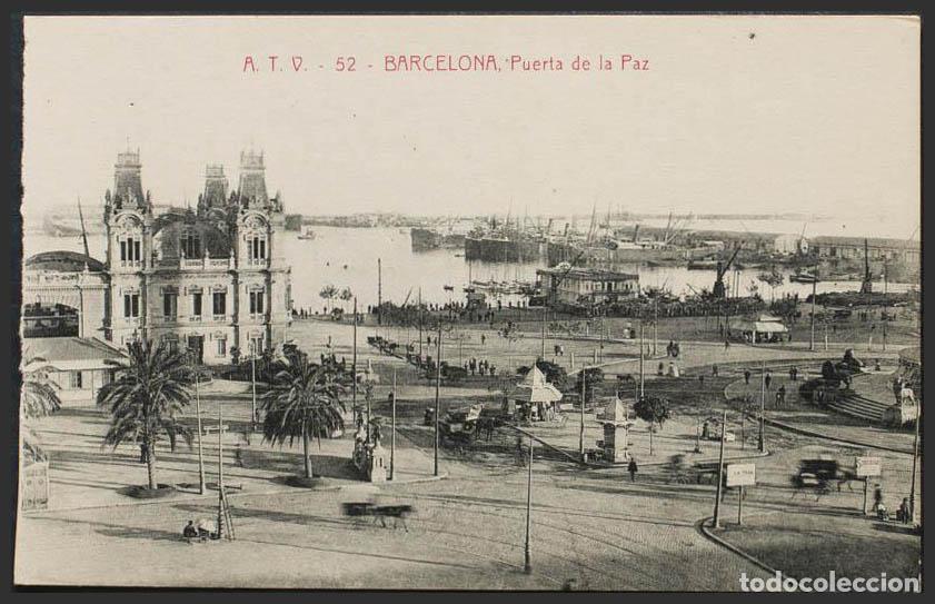 Postales: Barcelona. BARCELONA. Puerta de la Paz. - Foto 1