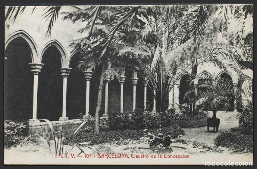 Postales: Barcelona. BARCELONA. Claustro de la Concepci&oacute;n. - Foto 1