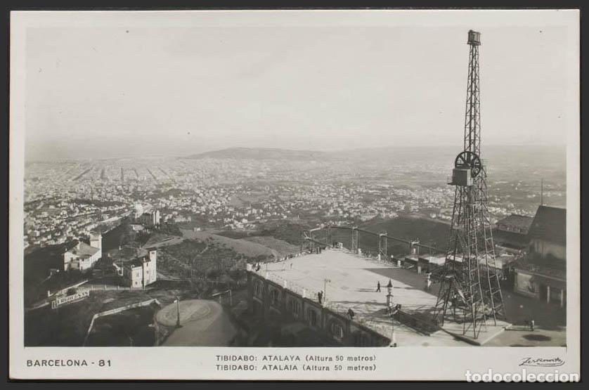 Postales: Barcelona. BARCELONA. Tibidabo. Atalaya. - Foto 1