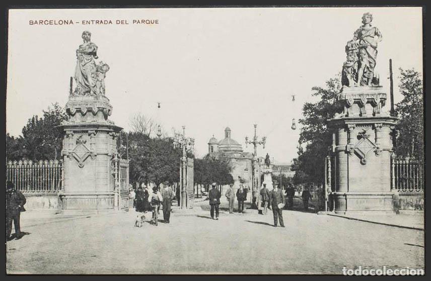Postales: Barcelona. BARCELONA. Entrada del Parque. - Foto 1