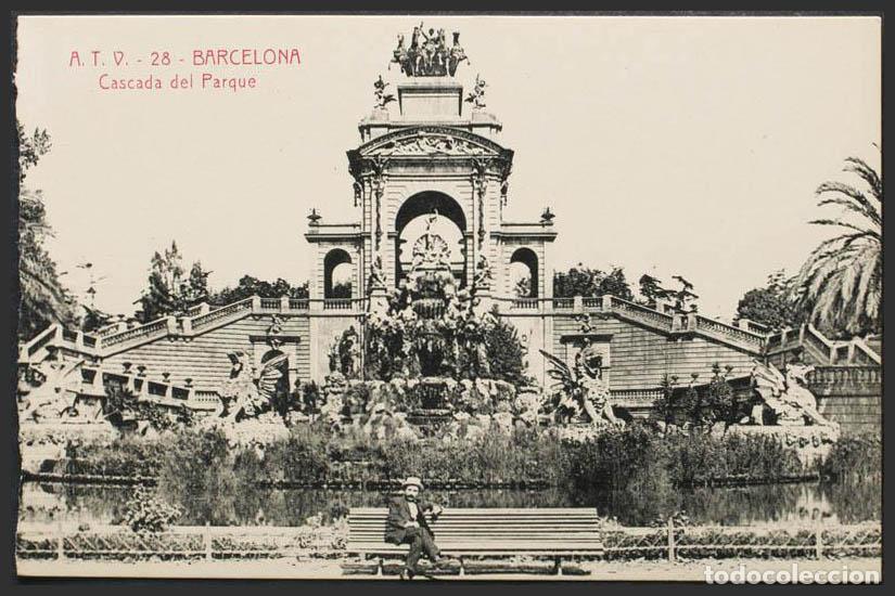 Postales: Barcelona. BARCELONA. Cascada del Parque. - Foto 1