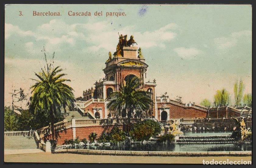 Postales: Barcelona. BARCELONA. Cascada del Parque. - Foto 1