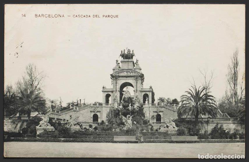 Postales: Barcelona. BARCELONA. Cascada del Parque. - Foto 1