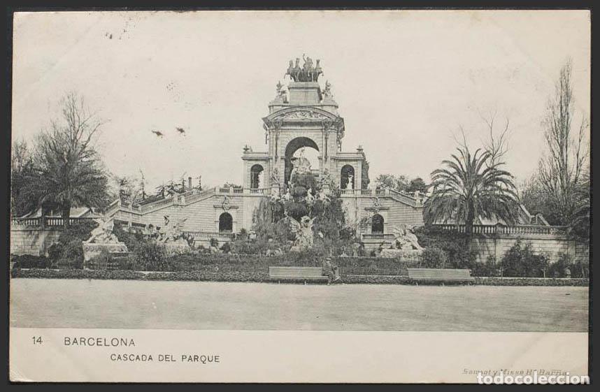 Postales: Barcelona. BARCELONA. Cascada del Parque. - Foto 1