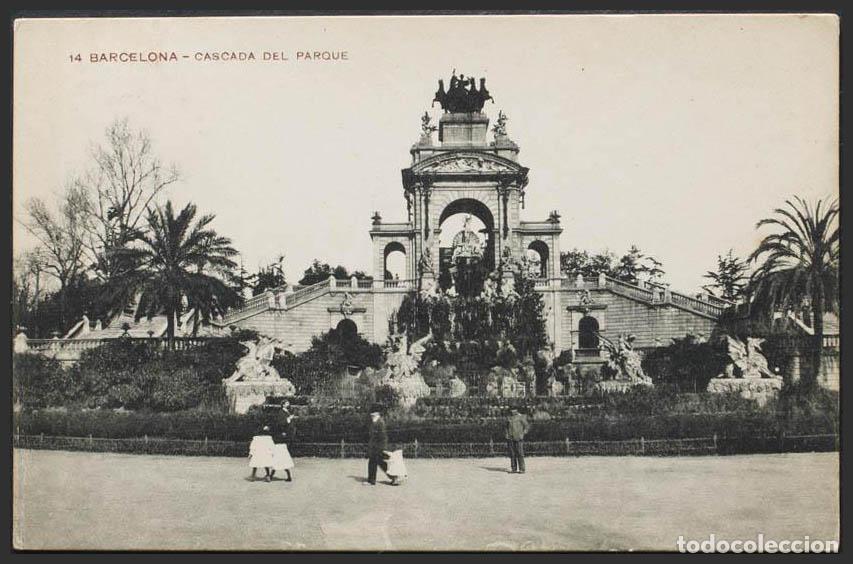 Postales: Barcelona. BARCELONA. Cascada del Parque. - Foto 1