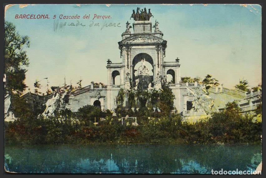 Postales: Barcelona. BARCELONA. Cascada del Parque. - Foto 1
