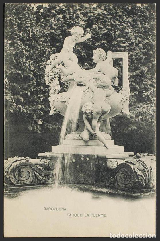 Postales: Barcelona. BARCELONA. Parque. La Fuente. - Foto 1
