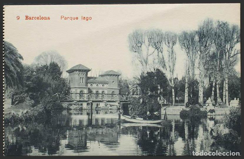 Postales: Barcelona. BARCELONA. Parque. El Lago. - Foto 1