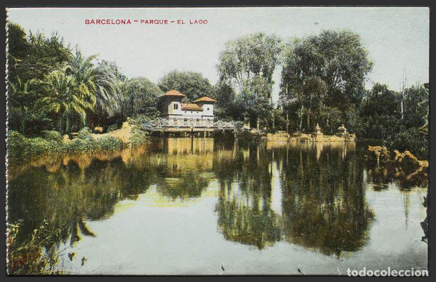 Postales: Barcelona. BARCELONA. Parque. El Lago. - Foto 1