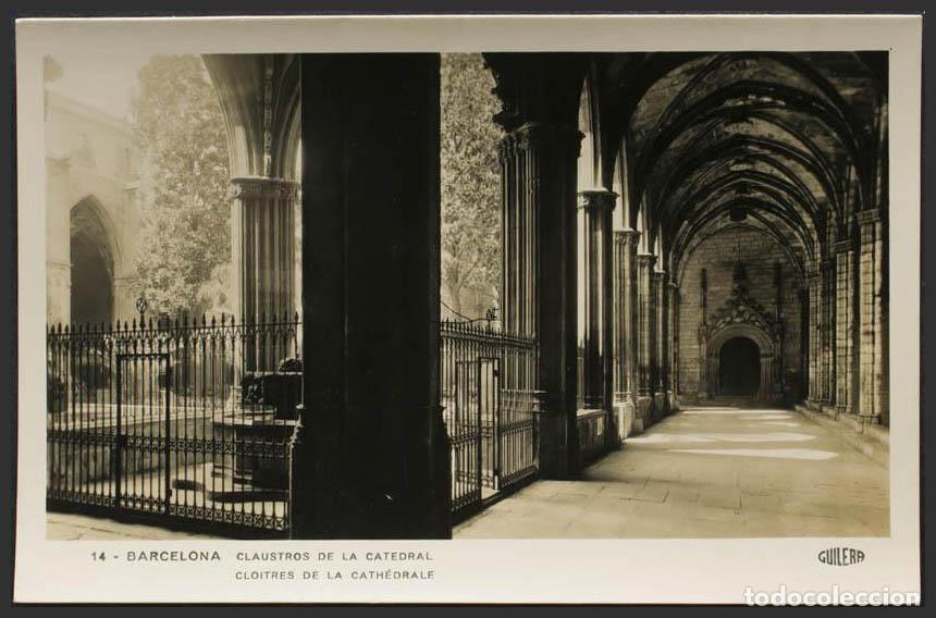 Postales: Barcelona. BARCELONA. Catedral. Claustros. - Foto 1