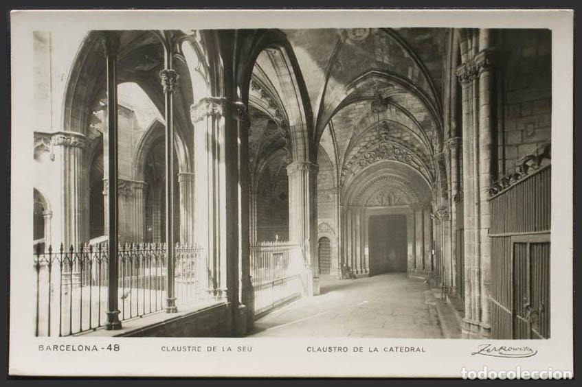 Postales: Barcelona. BARCELONA. Catedral. Claustro. - Foto 1