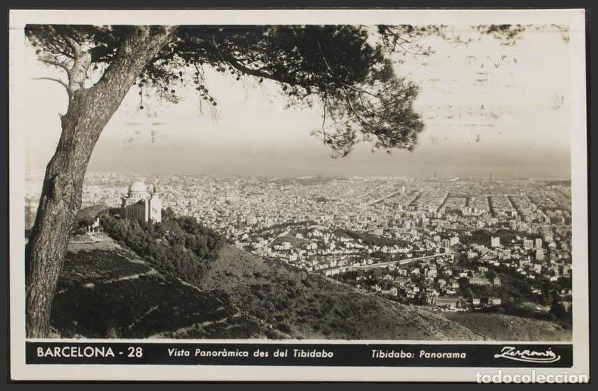 Postales: Barcelona. BARCELONA. Tibidabo. Panorama. - Foto 1