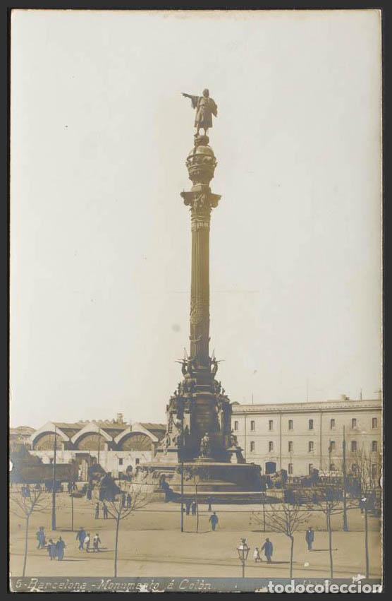 Postales: Barcelona. BARCELONA. Monumento a Col&oacute;n. - Foto 1
