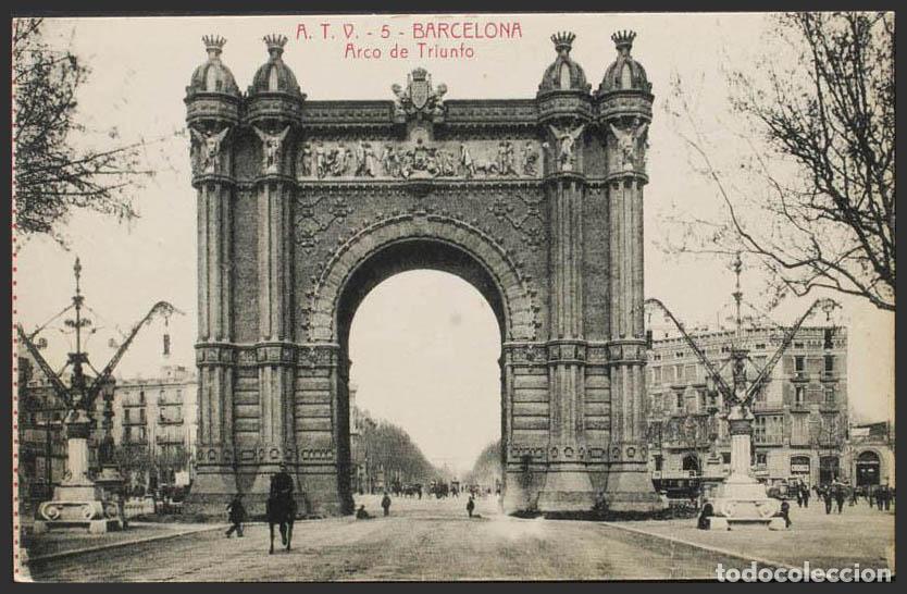 Postales: Barcelona. BARCELONA. Arco del Triunfo. - Foto 1