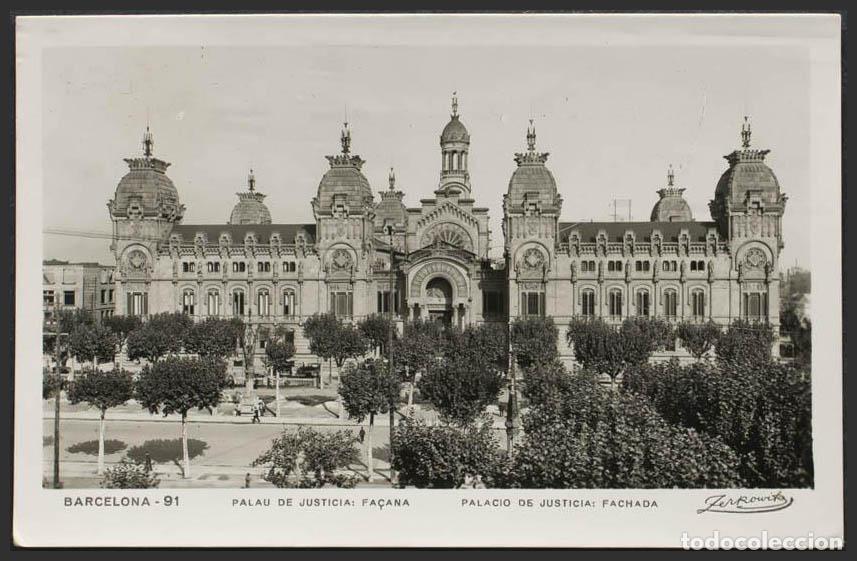 Postales: Barcelona. BARCELONA. Palacio de Justicia. - Foto 1