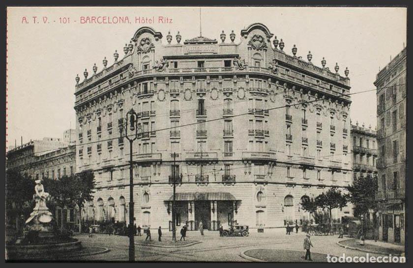 Postales: Barcelona. BARCELONA. Hotel Ritz. - Foto 1