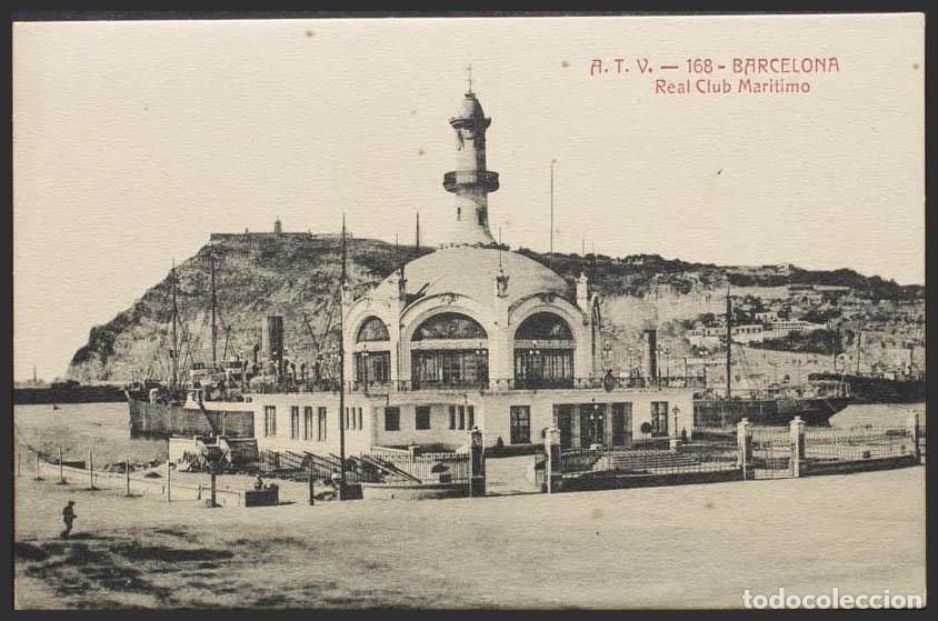 Postales: Barcelona. BARCELONA. Real Club Mar&iacute;timo. - Foto 1