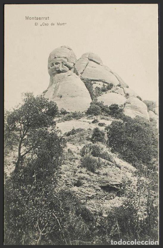 Postales: Barcelona. MONTSERRAT. El &rdquo;Cap de Mort&rdquo;. - Foto 1